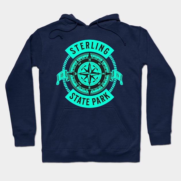 Sterling State Park Michigan Hoodie by Uniman